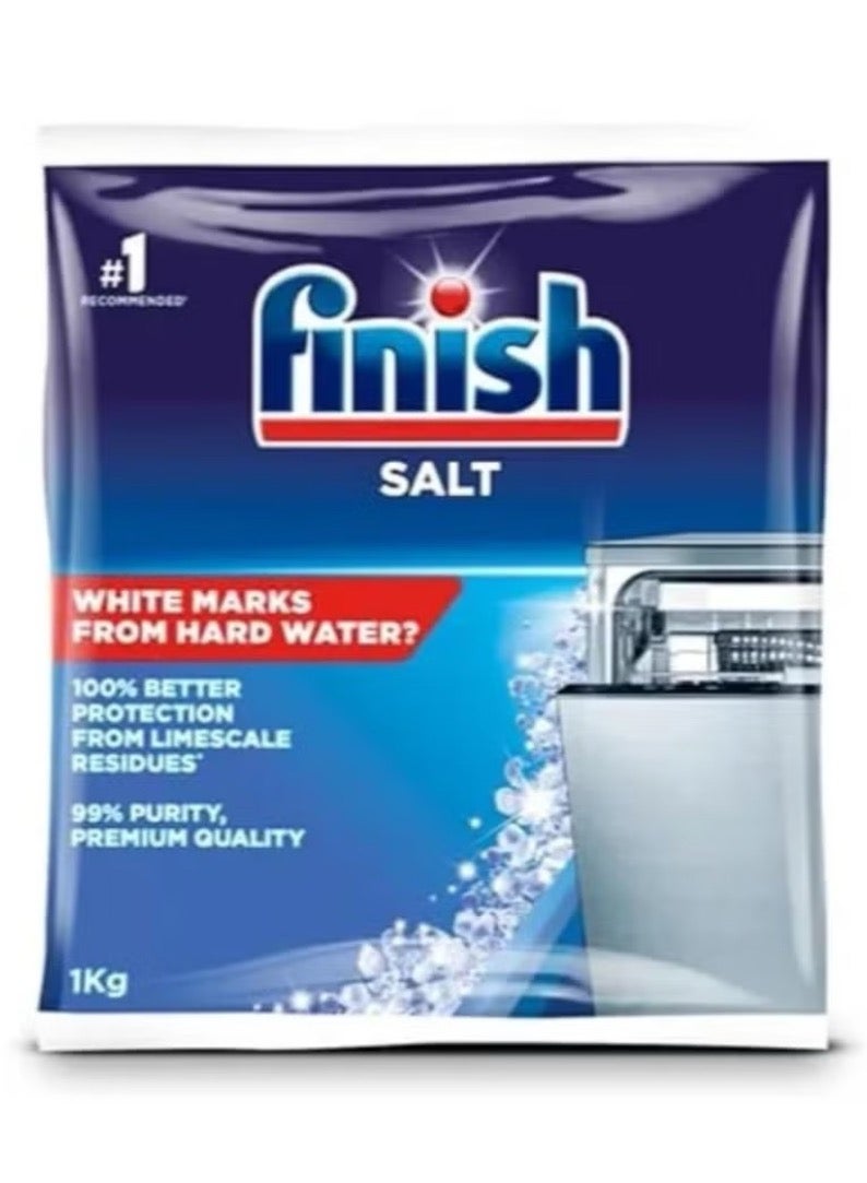 Salt finish for dishwashers, 100% better machine protection, 1 kg