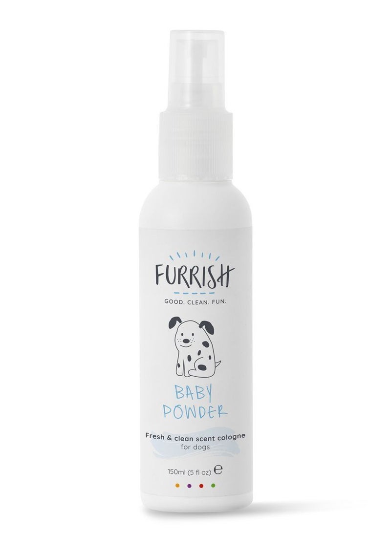FURRISH Fresh And Clean Baby Powder Cologne For Dogs 150Ml - Image 1