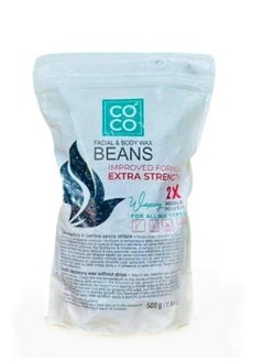 كوكو شمع خرز كوكو واكس لازاله شعر الجسم 500g  - Image 1
