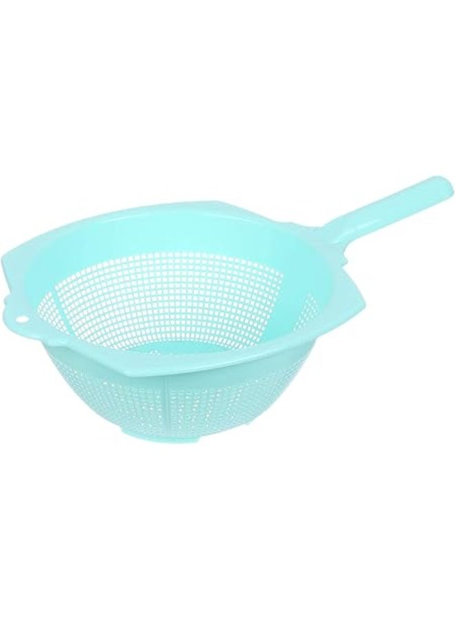 مصفاة بلاستيك عملية لغسل وتصفية الخضروات والفاكهة بسهولة. - Image 2