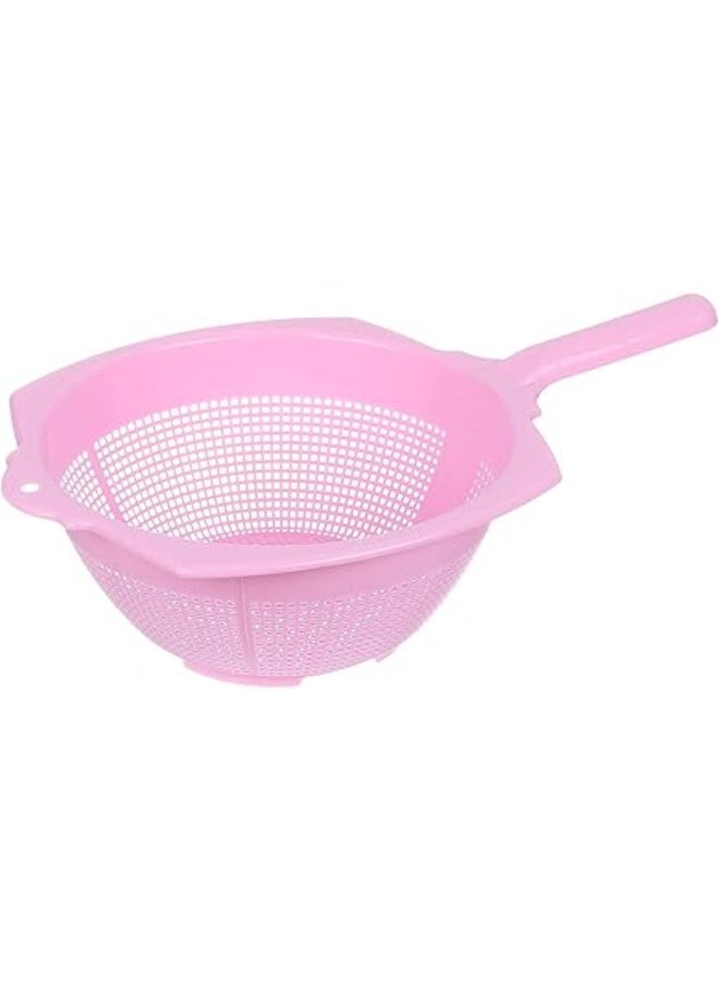 مصفاة بلاستيك عملية لغسل وتصفية الخضروات والفاكهة بسهولة. - Image 1