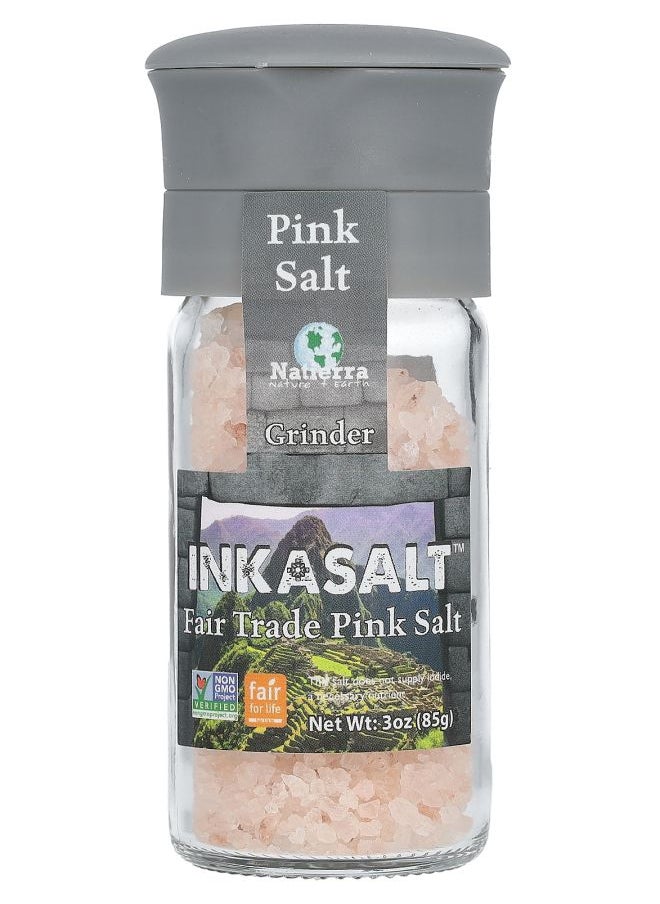 InkaSalt Fair Trade Pink Salt Grinder 3 oz (85 g) - pzsku/Z6A93D0AD49E70DA9E097Z/45/_/1729078066/4e1350a4-1d5a-406b-bfc9-88c900dd4df4