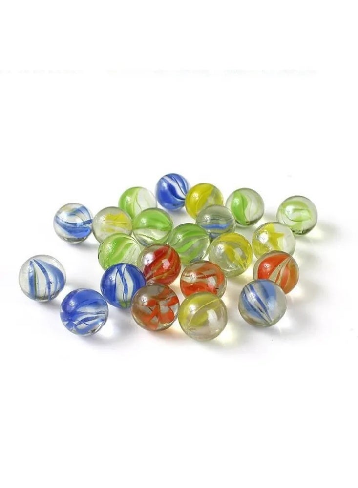 Generic 14mm glass ball crystal ball marble machine colored marble aquarium decoration fish tank glass beads  - Image 2