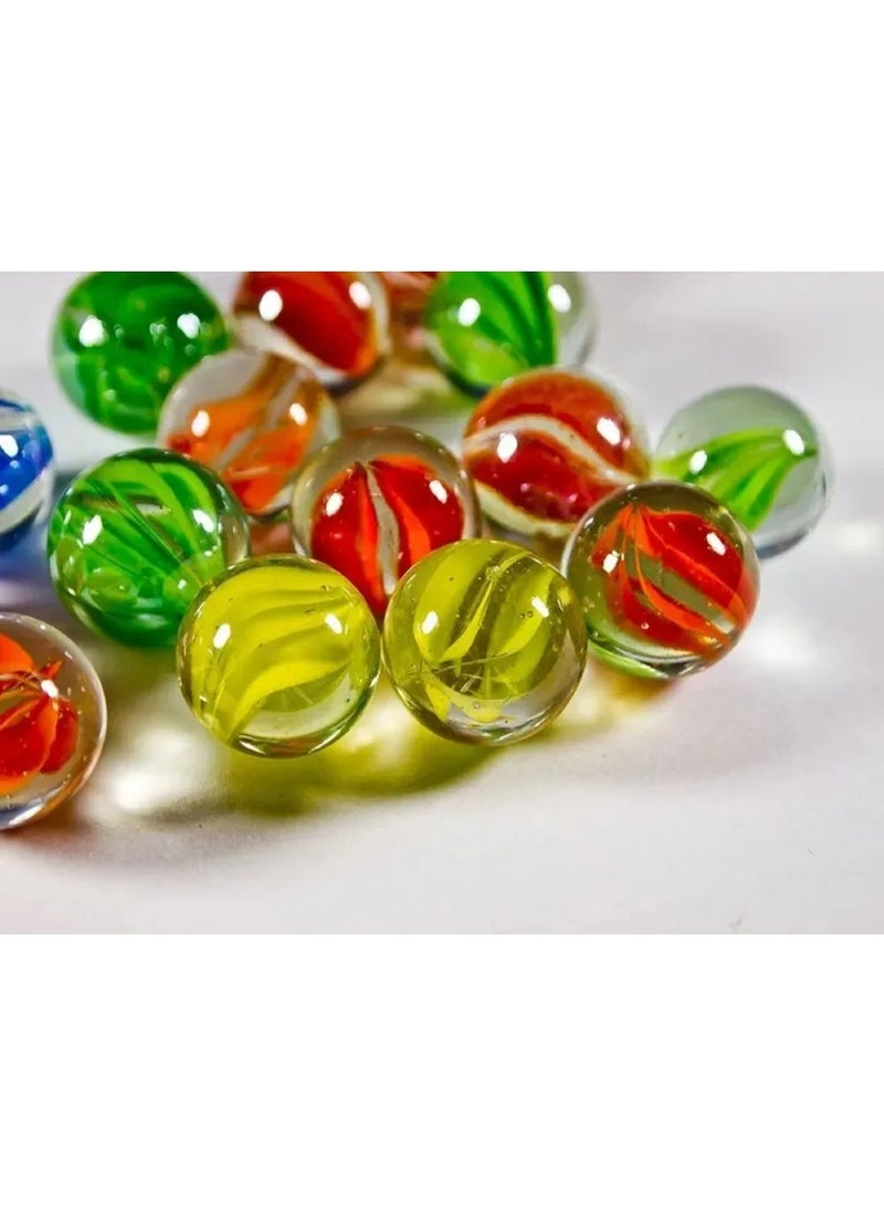 Generic 14mm glass ball crystal ball marble machine colored marble aquarium decoration fish tank glass beads  - Image 4