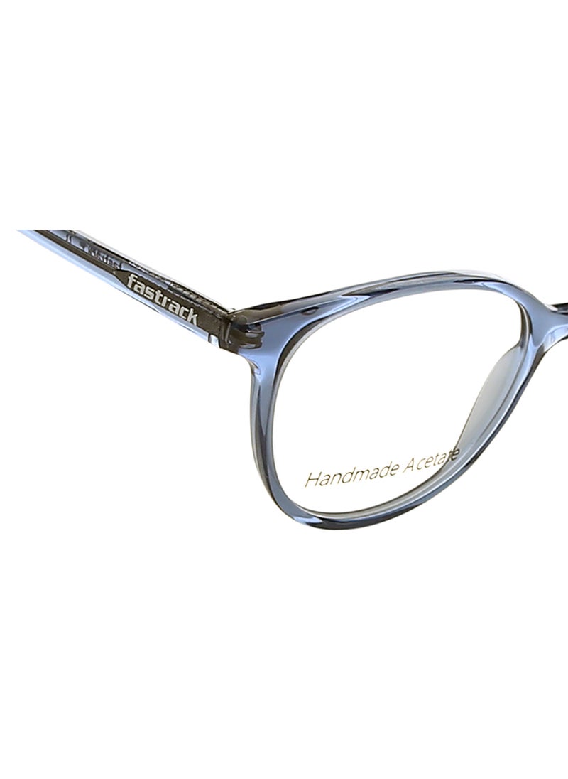 fastrack Blue Round  Rimmed Eyeglasses  - Image 5