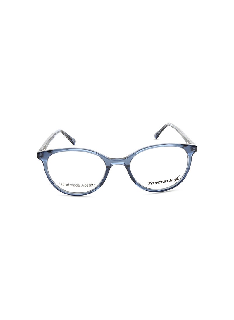 fastrack Blue Round  Rimmed Eyeglasses  - Image 1