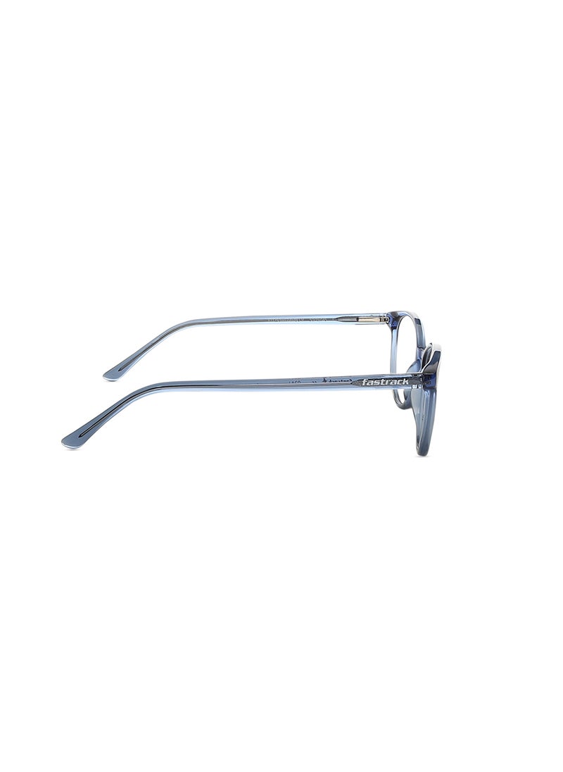 fastrack Blue Round  Rimmed Eyeglasses  - Image 3