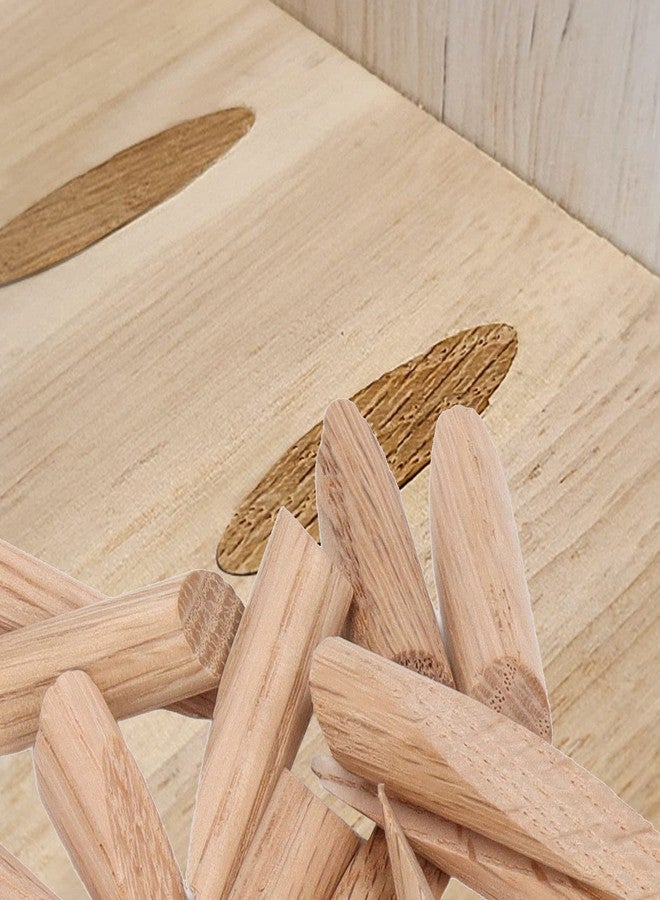 DOACT Wood Pocket Hole Plugs, 50-Pack Oak Wooden Dowel Jigs for Woodworking Projects - Image 4