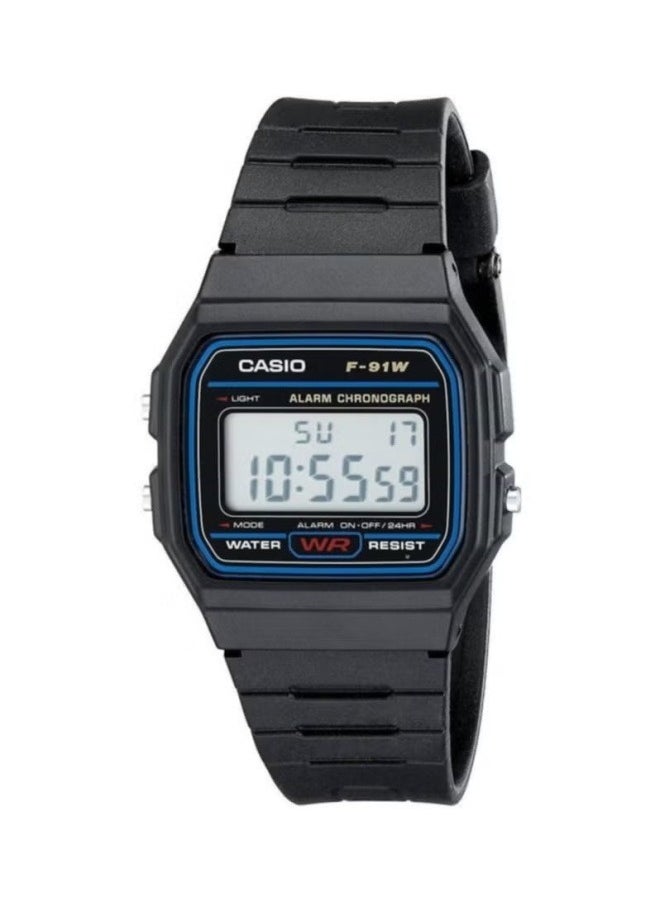CASIO - Men's Classic Digital Casio Watch F91W - 35 mm - Black - Image 1