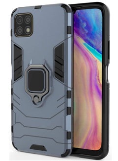 Shockproof Protection Phone Case with Kickstand for Huawei Nova Y60 Blue
