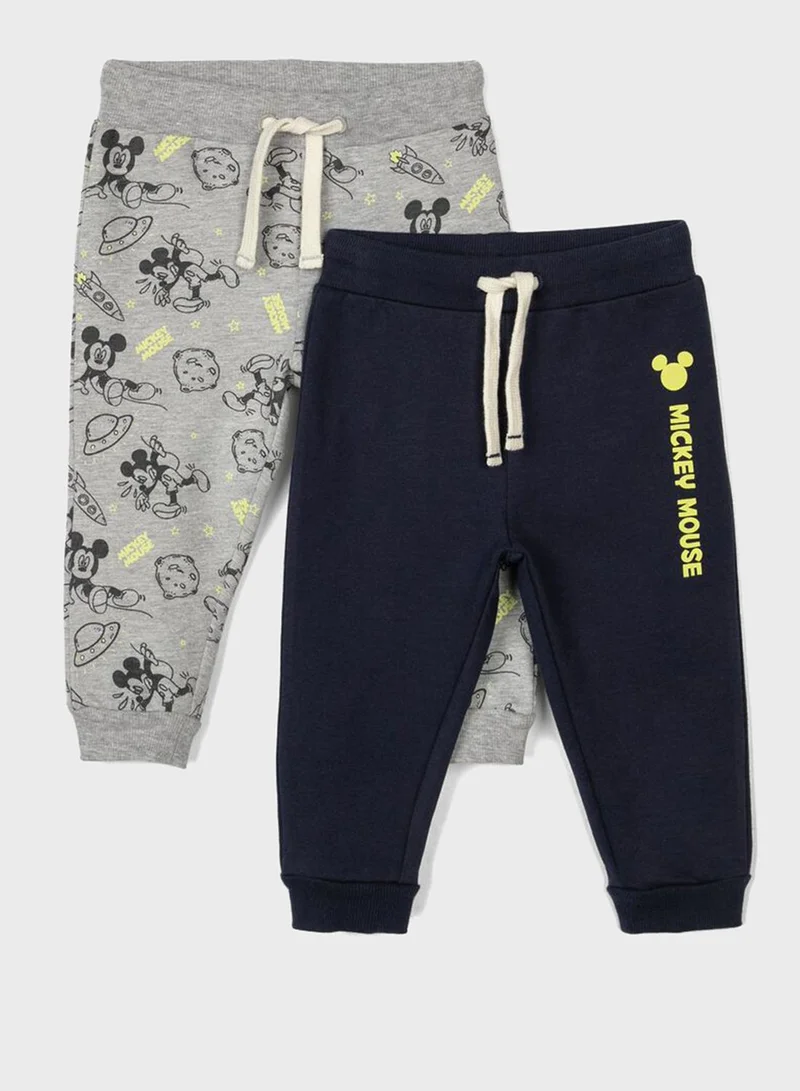 Zippy Kids 2 Pack Cuffed Sweatpants