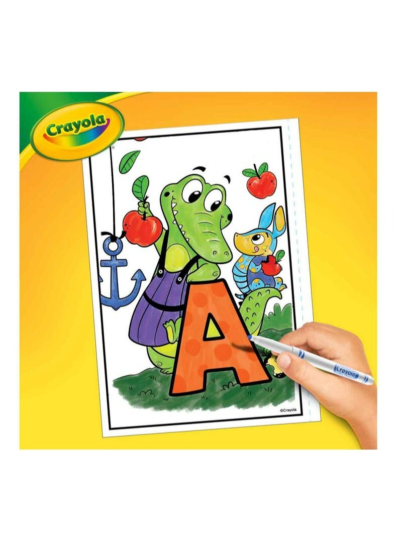 Crayola 96-Page Coloring Book, AlphaPets - Image 3