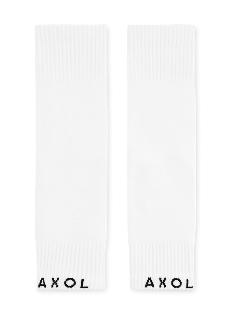 AXOL White Sleeve Socks - Youth - 8 to 13 Years Old - Image 1