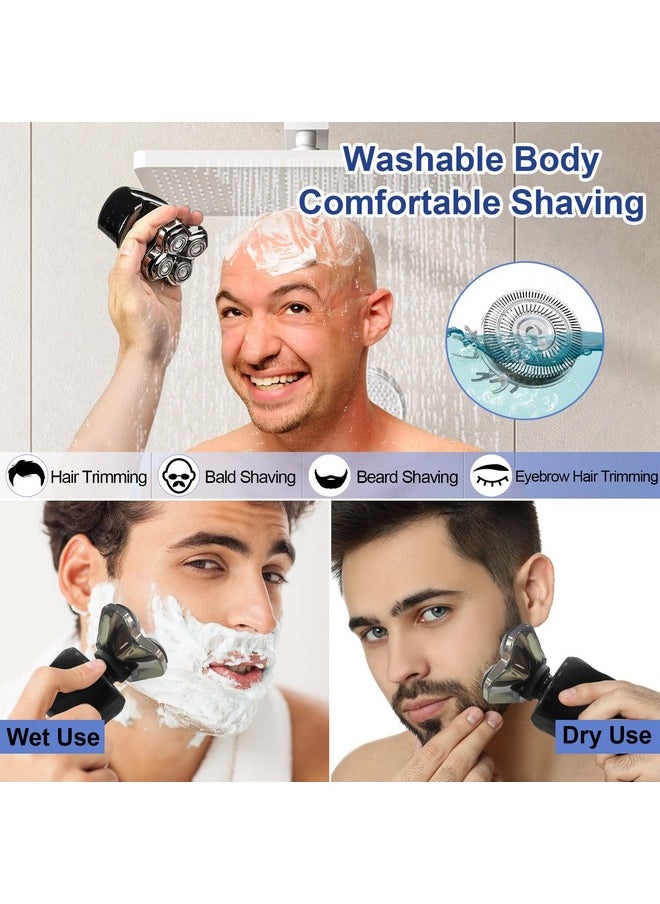 BESTBOMG 8 Pack Shaver Replacement Blades Compatible With Skull Shaver For Pitbull Gold Pro/Pitbull Platinum Pro Shaver Heads  - Image 2