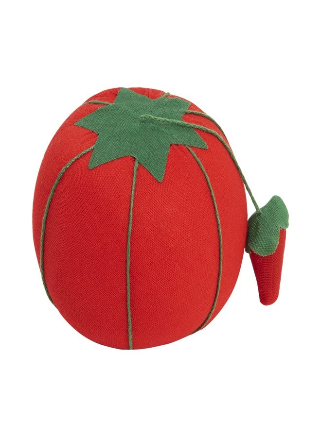 Dritz 4" Large Tomato Strawberry Emery, 1 Count, Red Pin Cushion, Size 4-Inch - Image 1