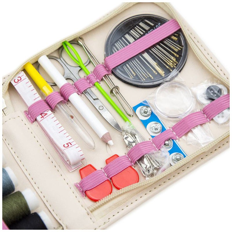 3 Sets of 71Pcs Portable Sewing Needlework Box Stitching Tools Bag for Home Travel (Assorted Color) - Image 5