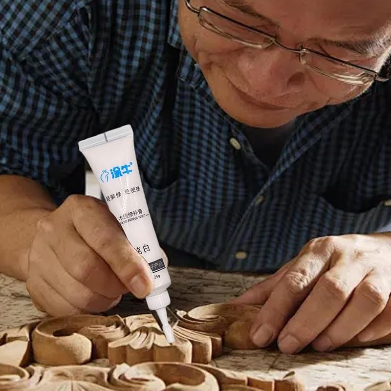 White Furniture Scratch Repair Stick Hardwood Laminate Floor Imperfection Cover Gel Marker - Image 3