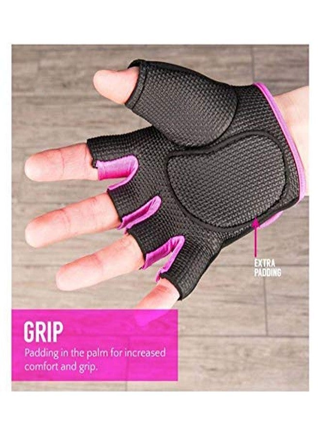 Gymwar Gym Gloves for Weight Lifting Crossfit Fitness Workout Exercise Hand Grips for Women (Free Size) - Image 3