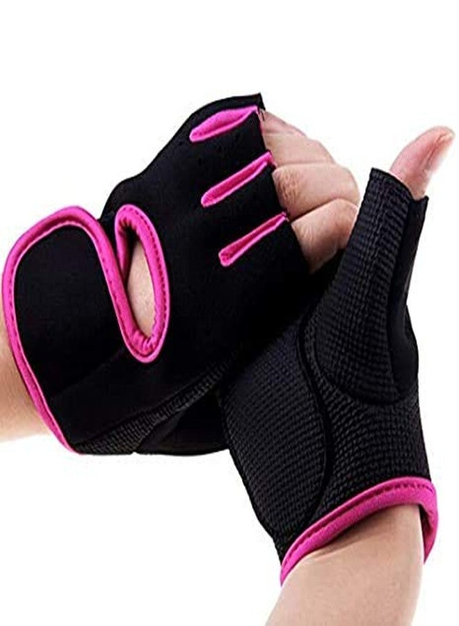 Gymwar Gym Gloves for Weight Lifting Crossfit Fitness Workout Exercise Hand Grips for Women (Free Size) - Image 4