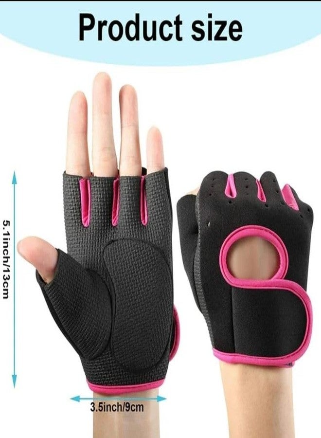Gymwar Gym Gloves for Weight Lifting Crossfit Fitness Workout Exercise Hand Grips for Women (Free Size) - Image 2