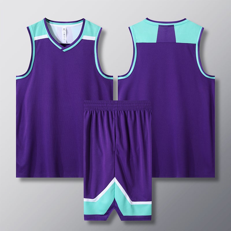 Summer Basketball Uniforms For Kidsren, Category A Quick-Drying Clothes, Printed Numbers, Boys And Girls Competition Sports Training Camp Jerseys - Image 1