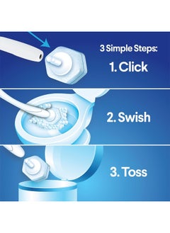 Clorox Clorox ToiletWand Disinfecting Refills, Disposable Wand Heads - 30 Count  - Image 3