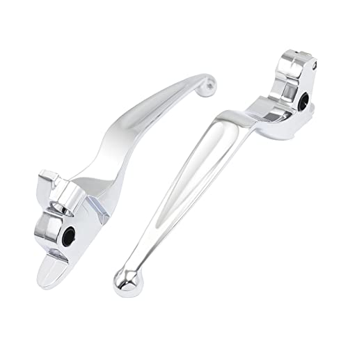 JUNJUMOTO Motorcycle Hand Brake Clutch Levers Compatible with Harley Touring Street Glide Electra Glide 2014-2016 Road Glide 2015-2016 FLHRSE CVO Road King 2016 - Image 4