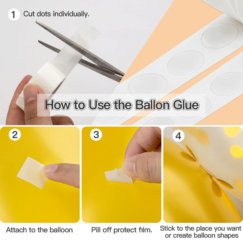 MDOZQ Balloon Arch Kit Balloon Garland Kit Balloon Decoration 32.8ft Balloon Arch Strip & 200 Glue Points For Balloons for Arch Decoration For Wedding Party Halloween balloons Birthday Baby Shower Decor - Image 4