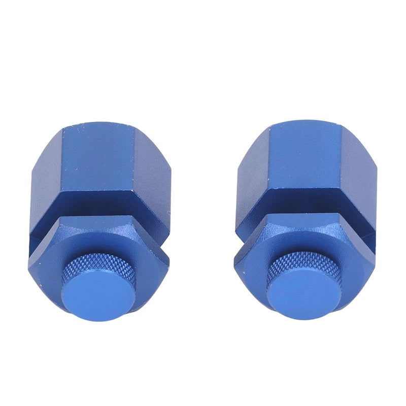 2PCS Tall Stair Gauges Framing Square Attachment Jig, Right Angle Stair Stringer Layout Tool for Circular Saw, Aluminum Alloy Stair Gauge with Thumb Screw for Woodworking Projects - Image 4
