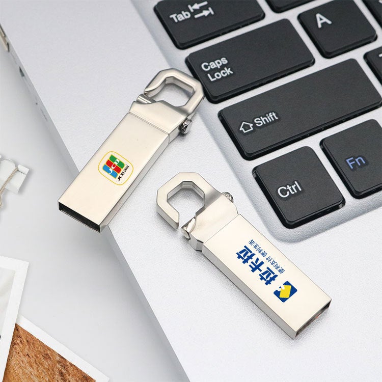 Medelon Tiger Buckle U Disk 64Gb Bidding Exhibition Promotional Gift Usb Disk 32Gb Custom Logo Metal U Disk - Image 3