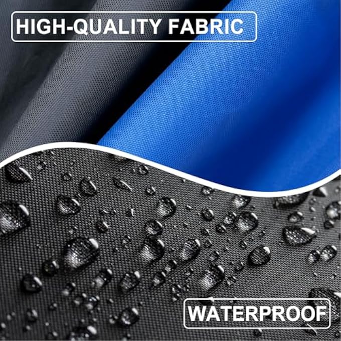 rayihni SUV Car Cover Waterproof All Weather for Automobiles, Full Exterior Covers for Jeep (182-190 inch) Universal Fit for Chevrolet Equinox, Ford Escape, etc. Rain Winter Sun Snow Protection. - Image 3