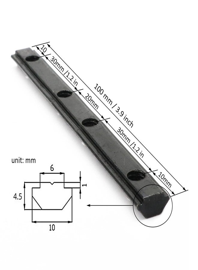 BLCCLOY 10Pcs 2020 Aluminum Extrusion T Slot Corner Bracket Extruded Hardware Straight Line Connector with Screw for 20 Series Black 20/20 80 20 2040 T V Slot Aluminum Profile Length Fasteners - Image 3