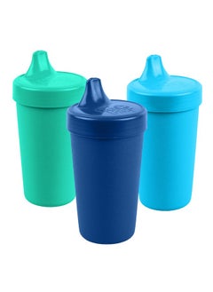 Made In Usa 10 Oz. Sippy Cups For Toddlers Set Of 3 Reusable Spill Proof Cups For Kids Dishwasher/Microwave Safe Hard Spout Sippy Cups For Toddlers 3.13 X 6.25 A True Blue - pzsku/Z6A95394BF9FB7D3EF817Z/45/_/1720692860/4d272f12-96c6-4e58-ad2e-03a2a1928393