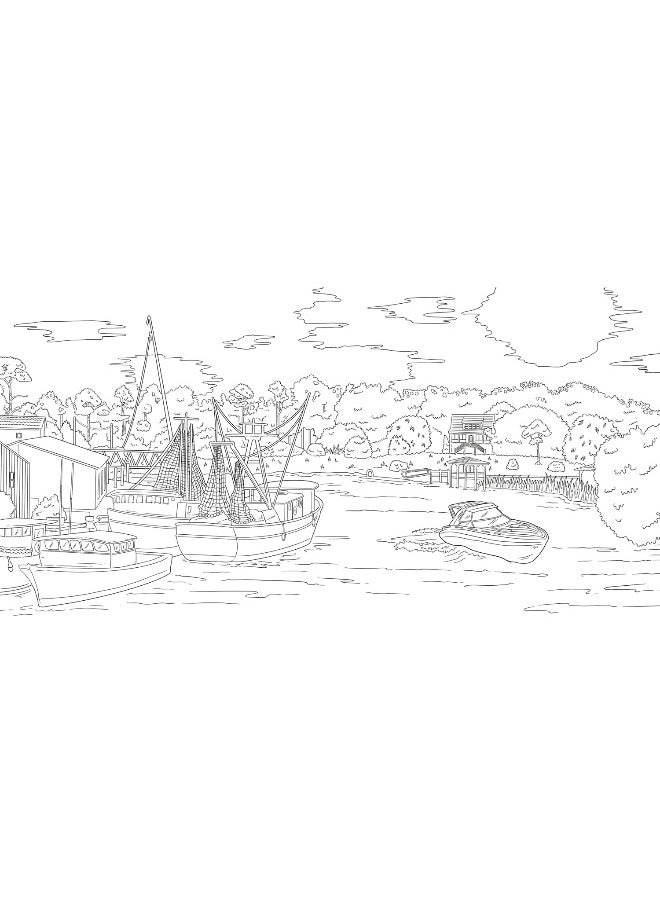 Random House Books for Young Readers Outer Banks: The Official Coloring  - Image 2