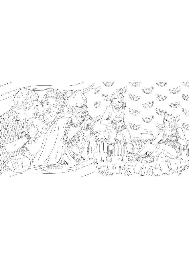 Random House Books for Young Readers Outer Banks: The Official Coloring  - Image 4