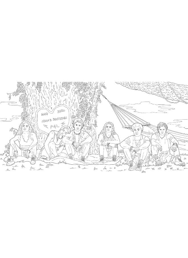 Random House Books for Young Readers Outer Banks: The Official Coloring  - Image 3