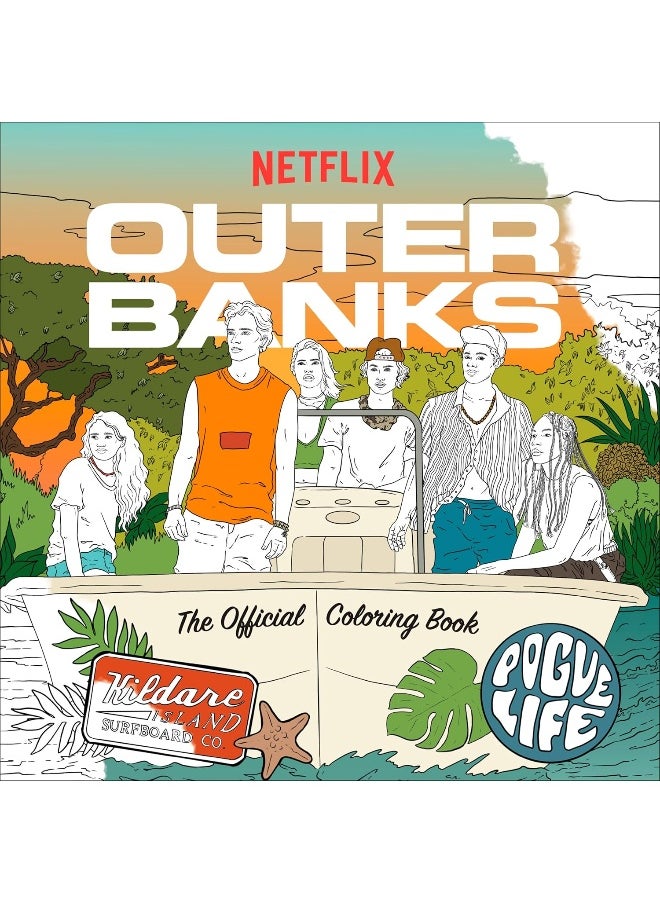 Random House Books for Young Readers Outer Banks: The Official Coloring  - Image 5