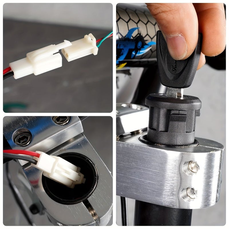 4 Pin Ignition Key Switch With Wires Suitable For 50cc To 125cc Chinese Atvs Quads And Dirt Bikes - Image 5