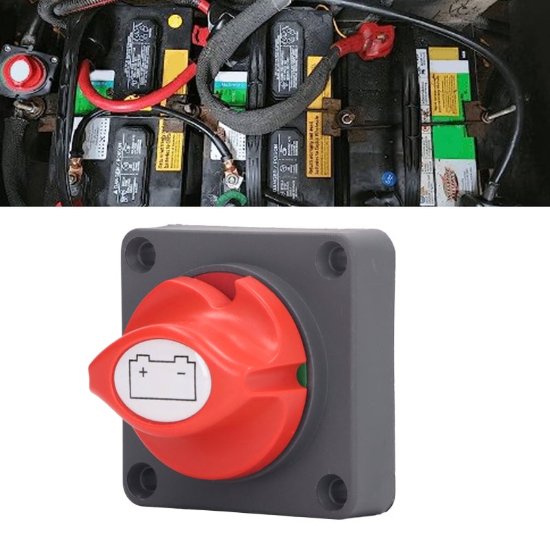 Battery Disconnect Switch Leakage Free Power Cut Off Isolator 12V 24V 48V Accessory for Car Boat - Image 5