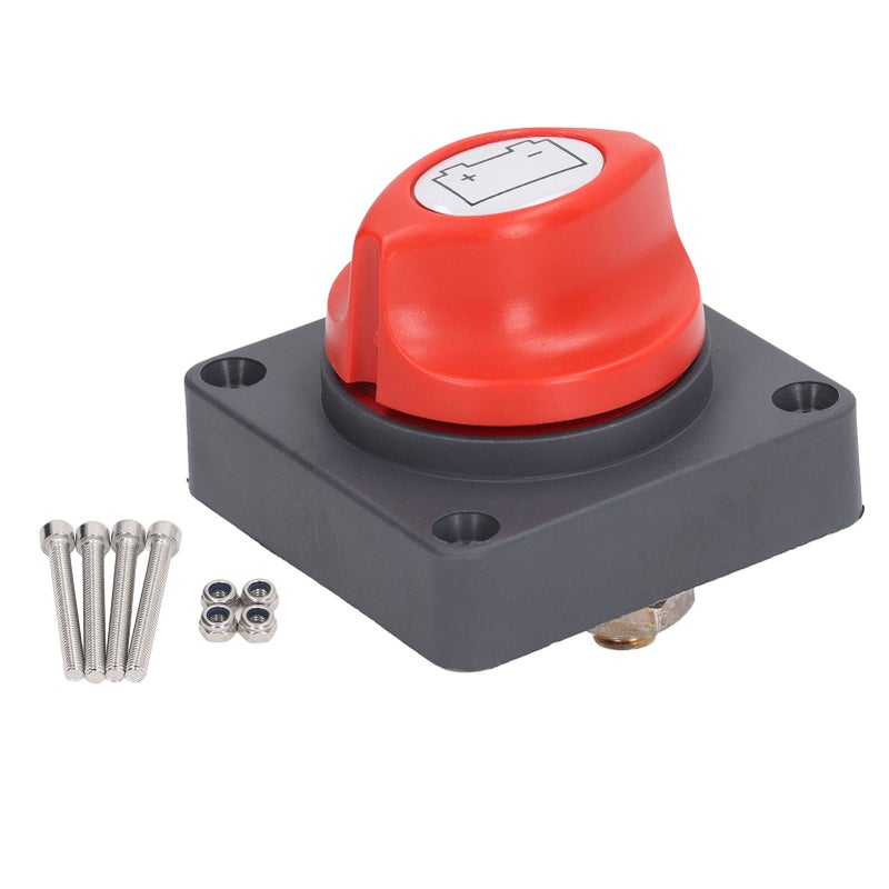 Battery Disconnect Switch Leakage Free Power Cut Off Isolator 12V 24V 48V Accessory for Car Boat - Image 1