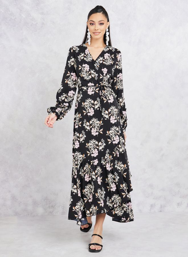 Styli Floral Print Dress  - Image 1