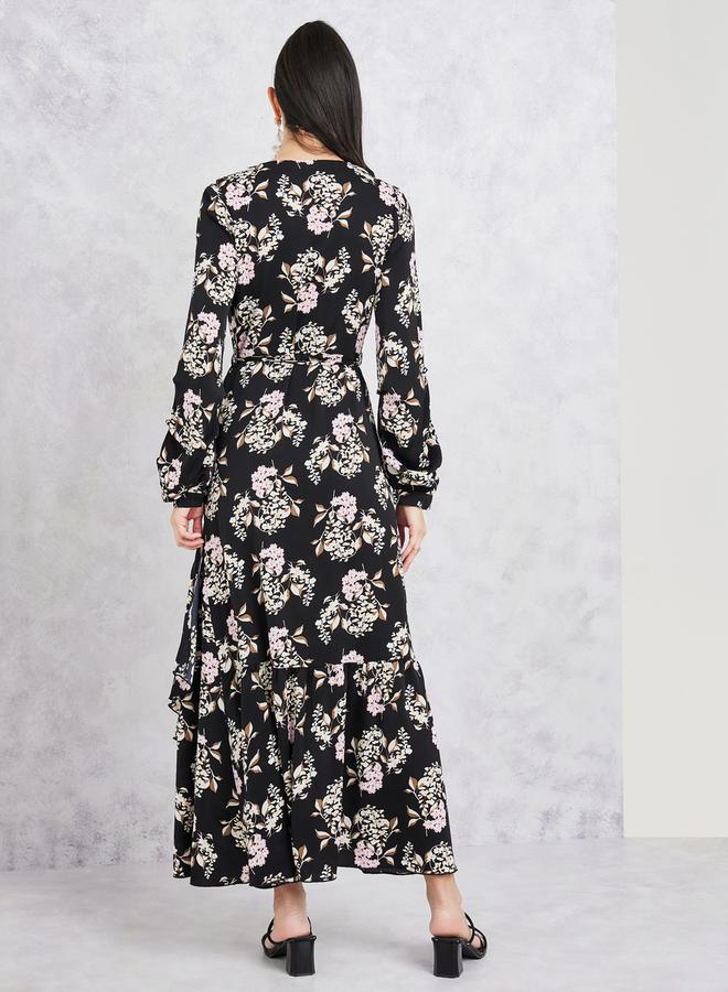 Styli Floral Print Dress  - Image 4