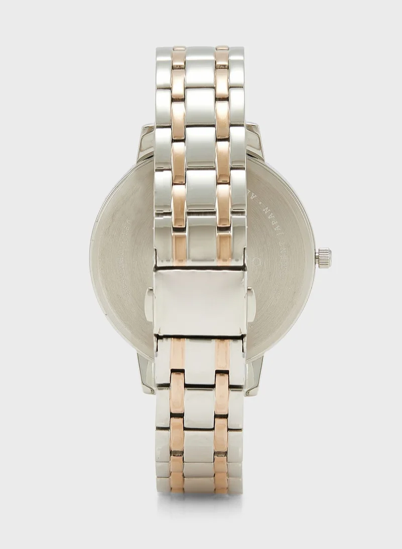 OLIVIA BURTON Silver Analog Watch