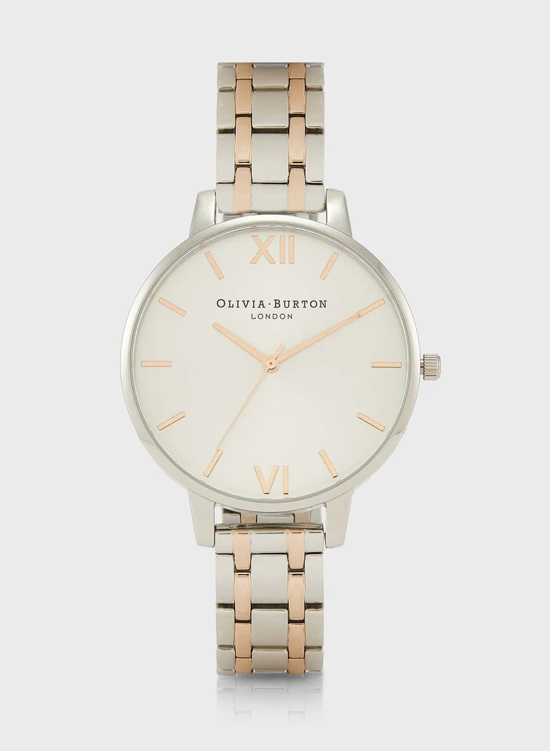 OLIVIA BURTON Silver Analog Watch