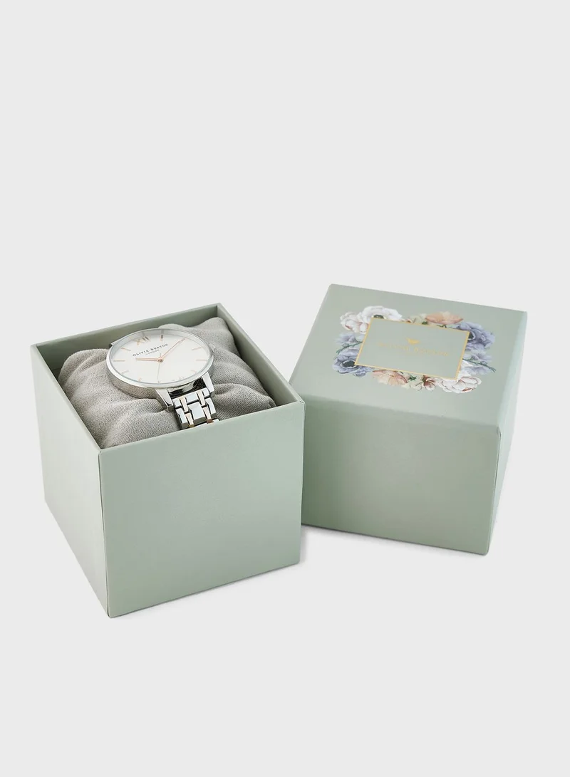 OLIVIA BURTON Silver Analog Watch