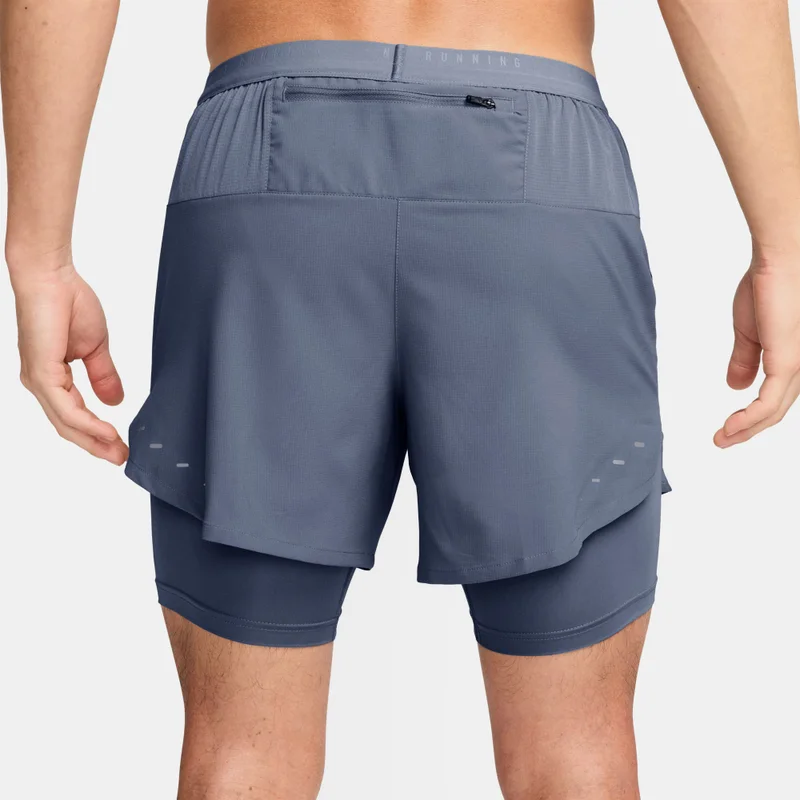 Nike Blue Men's Stride Dri-FIT Hybrid Running Shorts for Men | Best Price UAE