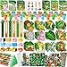 BenLouis 120Pcs Jungle Safari Party Favors Zoo Animals Sticker Stampers Slap Bracelets School Stationery Set Bulk Classroom Prizes for Kids Wild One Party Baby Shower Goodie Bags Fillers - Image 3