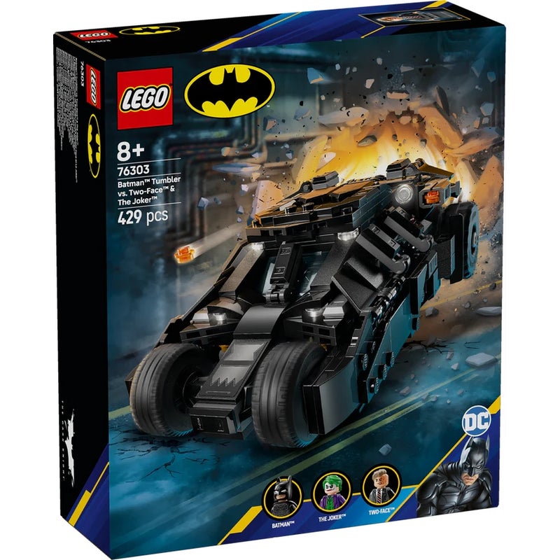 LEGO - DC Batman Tumbler VS Two-Face & The Joker 429 Pieces - 76303 - Image 1