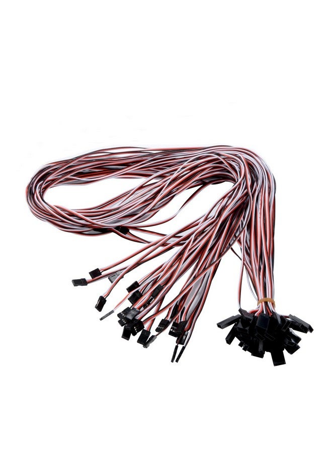 YXQ 1M Servo Extension Cable 3 Pin Male To Female Lead Wire For Rc Airplane (10Pcs) - Image 1