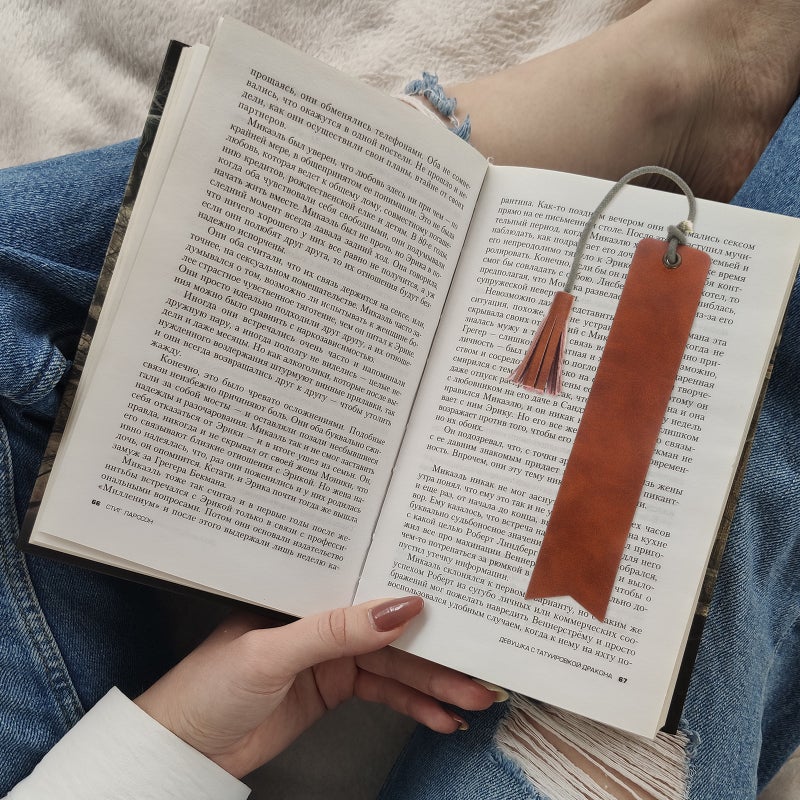 🏠 حامل صفحات الكتب من الجلد بتصميم عملي وجمالي للاستخدام اليومي - Image 4